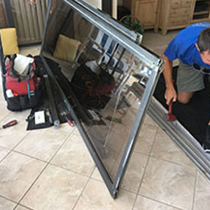 sliding glass door frame repair Monterey
